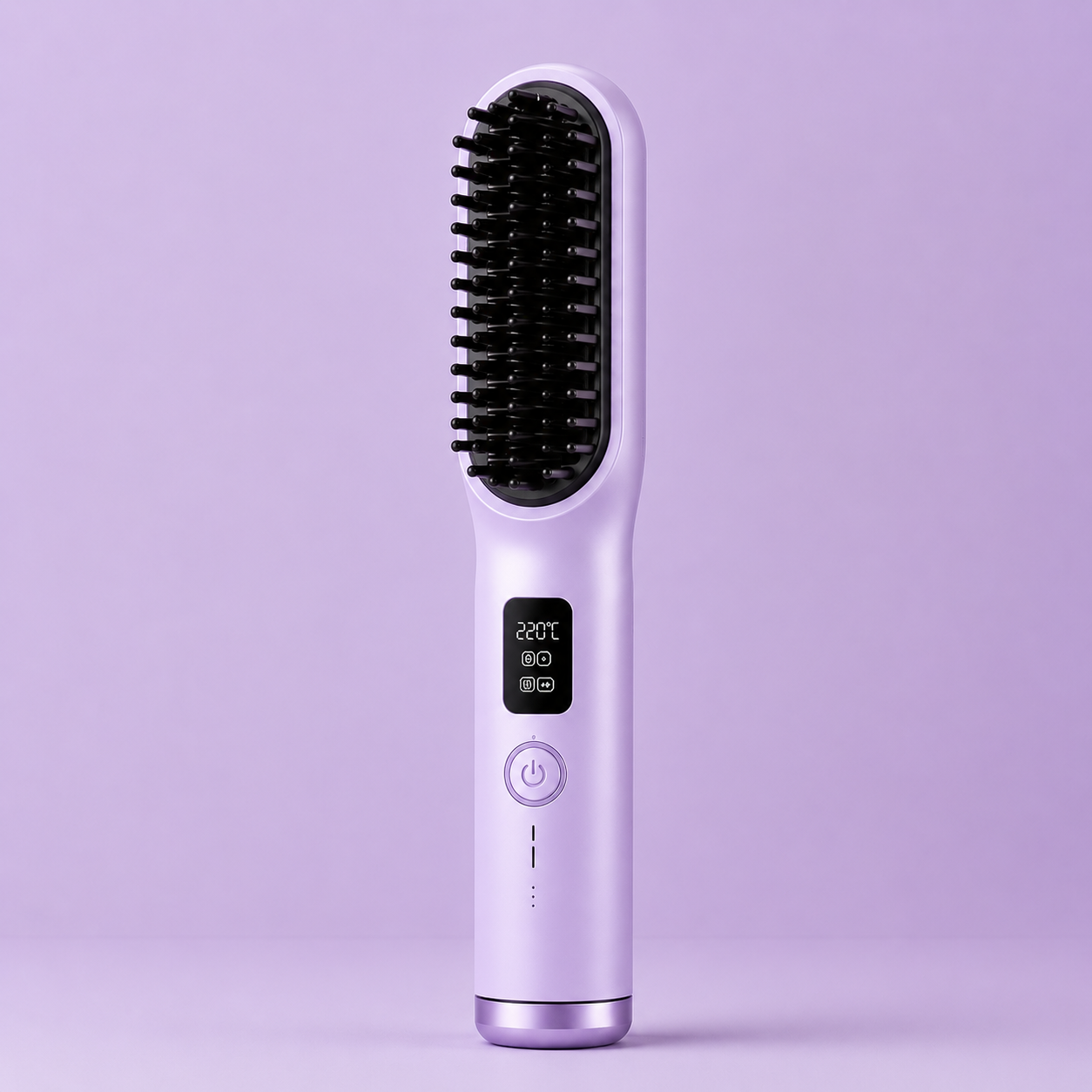 GlowGo™ Draadloze Stijlborstel – Keramische Haarborstel